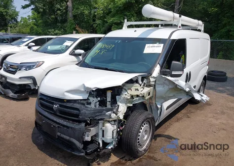 2018 Ram Promaster City Tradesman из США, поврежденный, VIN ZFBERFABXJ6J41741